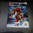 LEGO AVENGERS build booklet