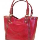 Rina Rich Bolster Handbag - Red
