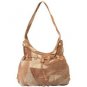 Embassyâ„¢ Italian Stoneâ„¢ Design Genuine Suede Leather Jumbo Purse with Antique Hardware