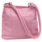 Embassyâ„¢ Solid Genuine Leather Pink Purse