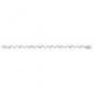 Sterling Silver Bracelet with 18 Genuine Diamonds