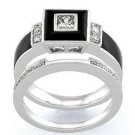 14K White Gold Diamond Bridal Engagement Ring