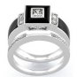 14K White Gold Diamond Bridal Engagement Ring