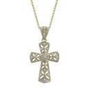 14K Yellow Gold Diamond Necklace