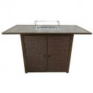 AZ Patio Heaters 60" Rectangular Bar Height Propane Tile Top Gas Outdoor Fire P