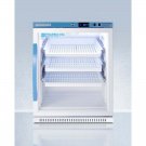 Accucold 23.38" Wide 6 Cu. Ft. ADA Height Vaccine Refrigerator with Removable D