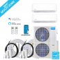 MRCOOL DIY Mini Split - 5 Zone Condenser + 230V 18K & 24K BTU Ductless Mini-Spl