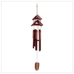 Bamboo Roof Design Windchime