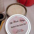Quilter's Lotion Bar Oatmeal Milk & Honey Will Not Stain Fabric