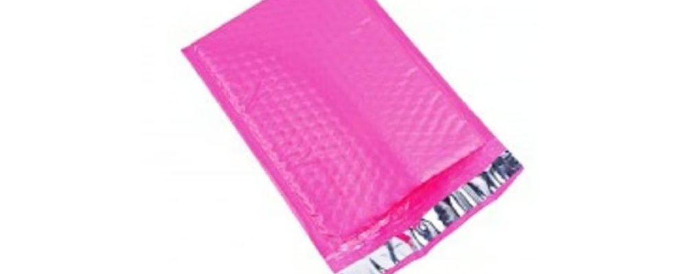 25 Pink Poly Bubble Mailers 6.25 x 9.25