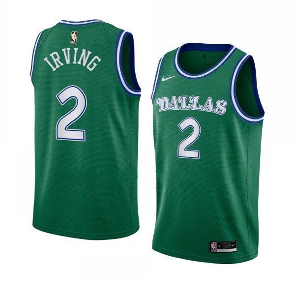 Dallas Mavericks #2 Kyrie Irving Green Classic Edition Stitched ...