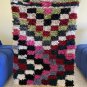 Moroccan handmade Boucherouite 2x4ft