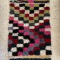 Moroccan handmade Boucherouite 2x4ft