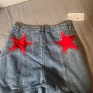Y2K Vintage Star Print  high waisted pants, Harajuku 90s pants women aesthetic, wide leg pants