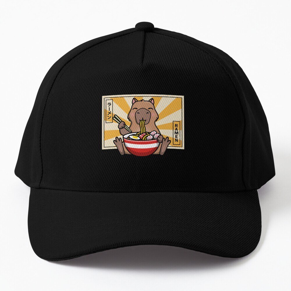 Capybara Baseball Cap Casquette Rugby Hat