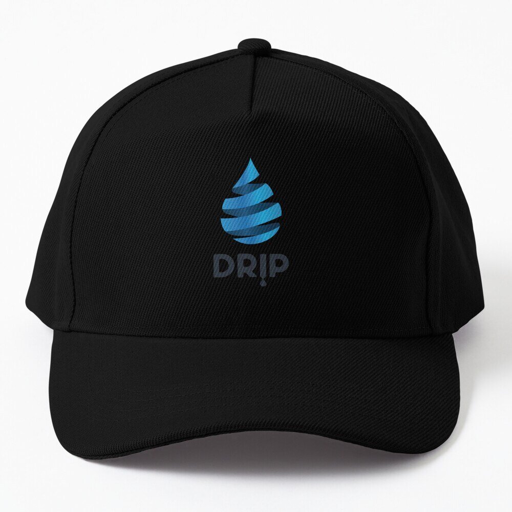 Drip Logo Baseball Cap Casquette Hood Beach Hat Cap