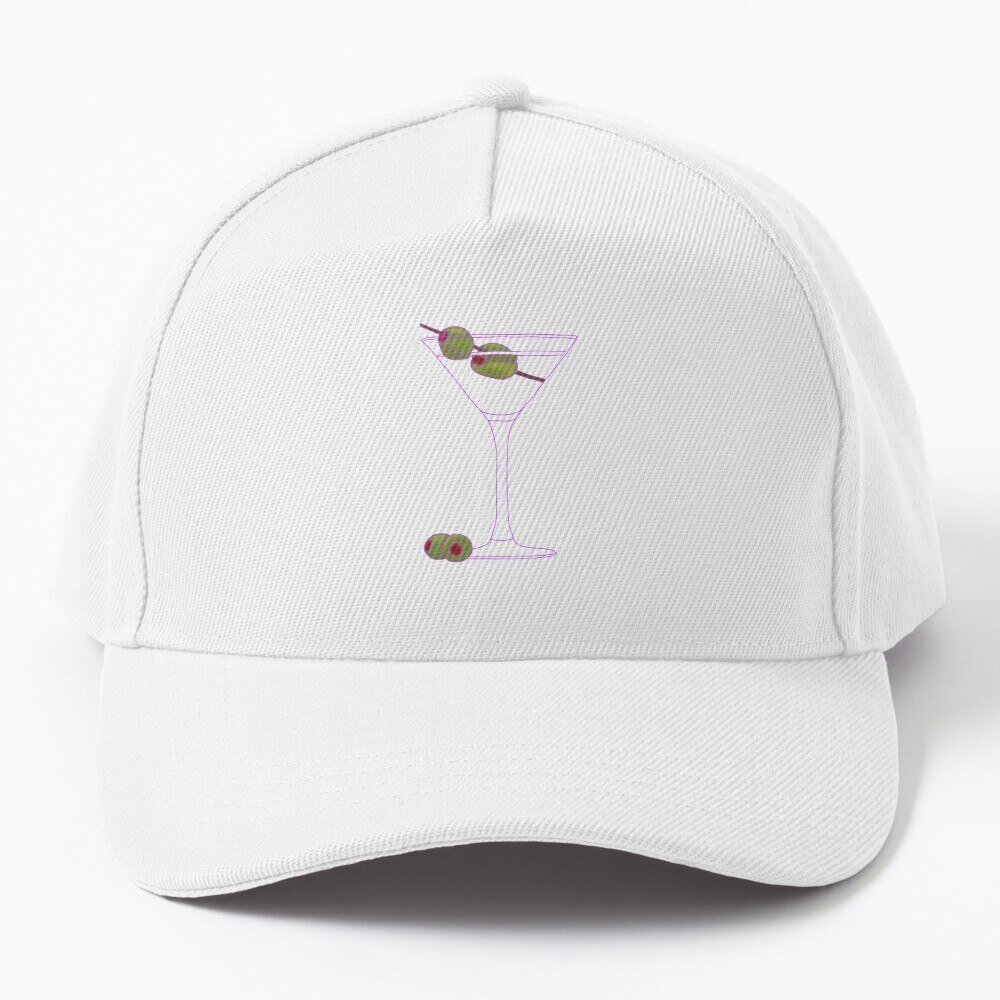 Martini Extra Olives Baseball Cap Casquette Golf Hats