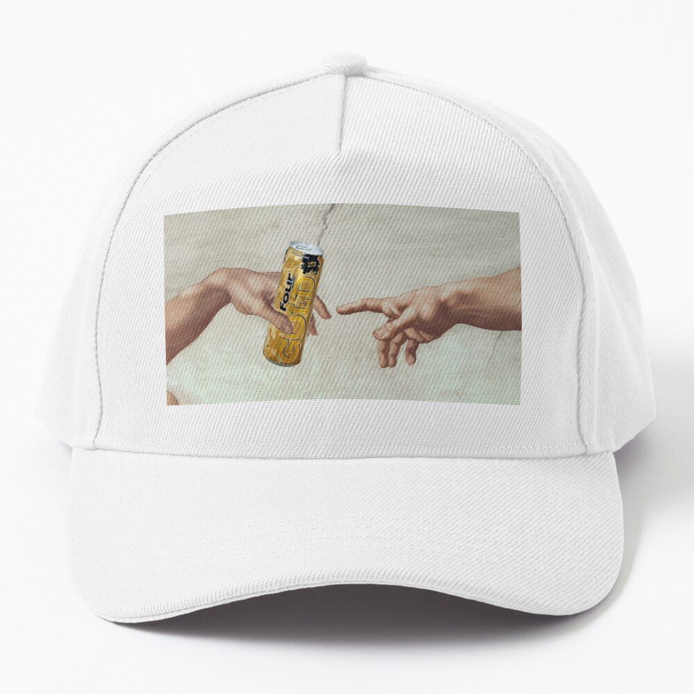 Michelangelo's Creation Fourloko Baseball Cap Casquette Golf Cap Rave
