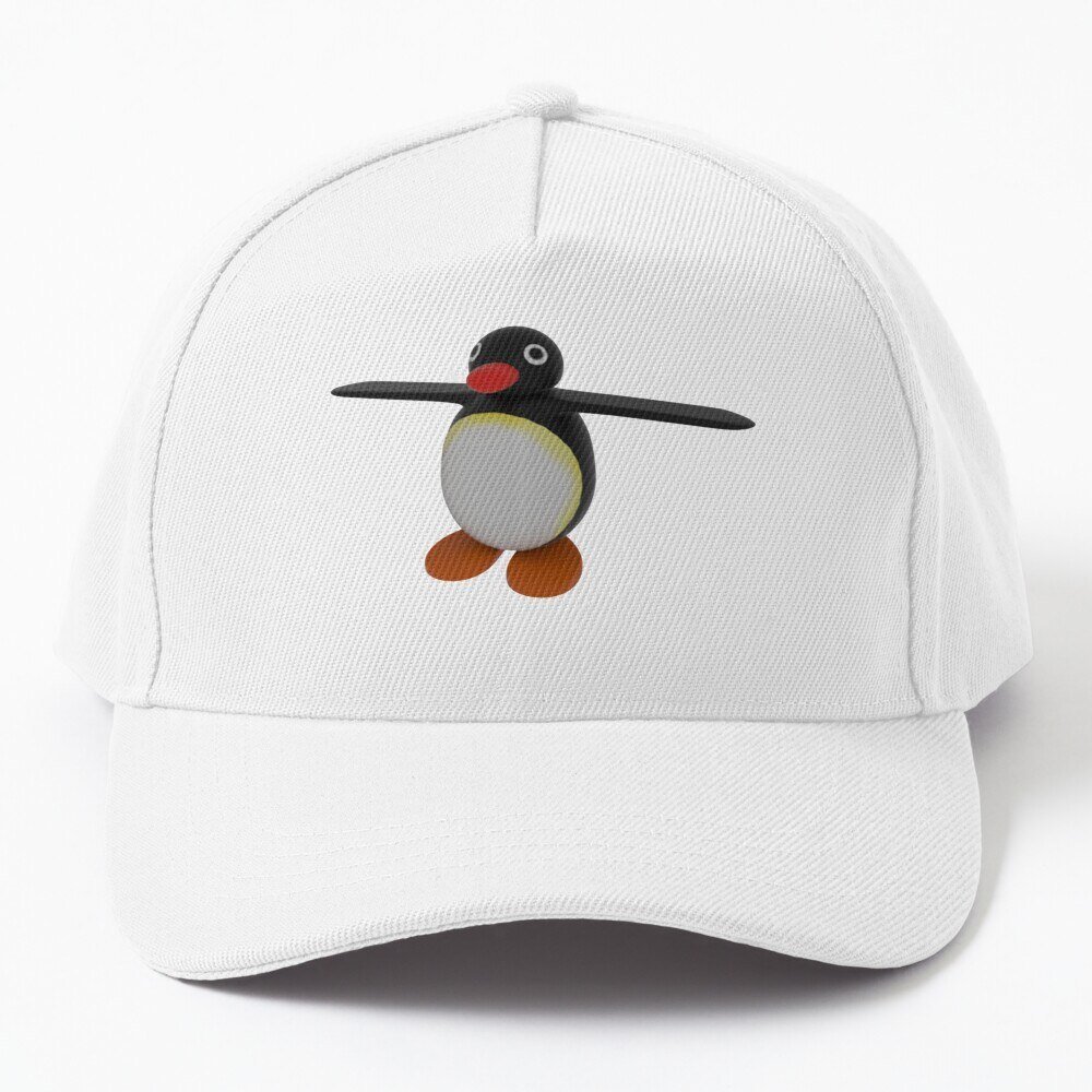 Pingu Pose T Sticker Baseball Cap Casquette Hard Hat Funny Hat Ball Cap ...