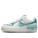 Air Force 1 Shadow White Industrial Blue Teal DZ1847 101