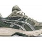Men Women Asics Gel-Kayano 14 Olive Grey Pure Silver 1201A161-301