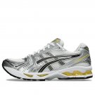 Men Women Asics Gel-Kayano 14 White Tai Chi Yellow 1203A537-101