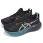 Men Women Asics Gel-Nimbus 27 Lite-show CN Black Teal 1011C093-001