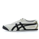 Men Women Asics Onitsuka Tiger Mexico 66 Cream Black 1183B493-100