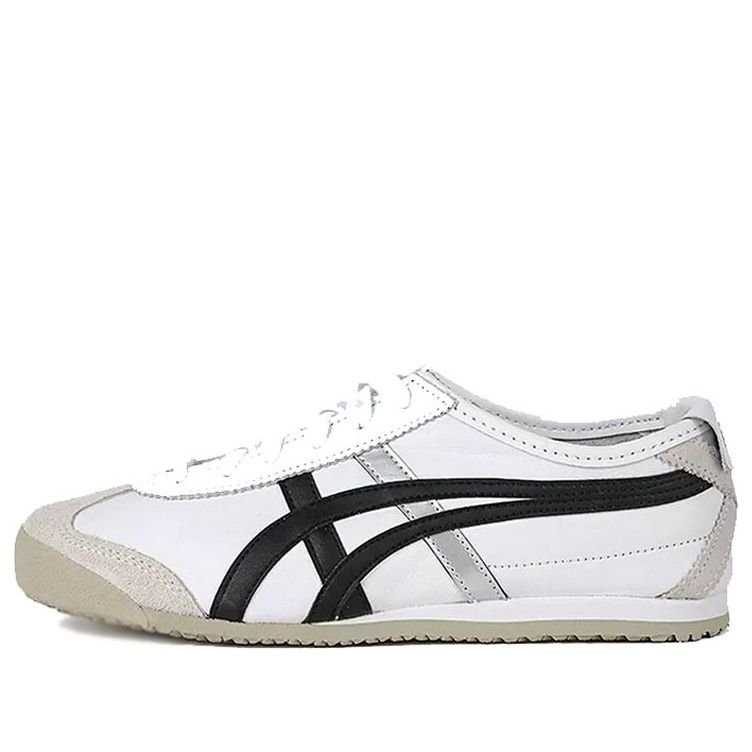Men Women Asics Onitsuka Tiger Mexico 66 White Black DL408-0190