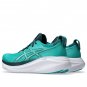 Men Women Asics Gel-Nimbus 27 Wave Teal Saxon Green 1011B958-400