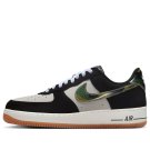 Air Force 1 Low Black Patent Camo Swoosh HQ1967-100