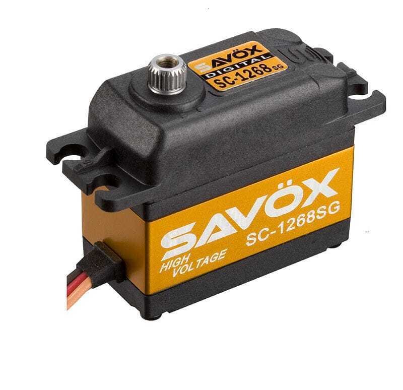 Savox SC1268SG HIGH TORQUE DIGITAL SERVO .11/347 @7.4V