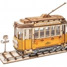 Classic 3D Wood Puzzles Tramcar