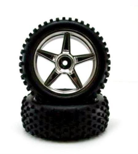 REDCAT 06010C  FRONT WHEELS AND TIRES