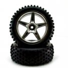 REDCAT 06010C  FRONT WHEELS AND TIRES