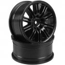 HPI 3771 10-Spoke Sport Wheel 26mm Black (2)