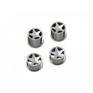 #114279 - Q32 SUPER STAR WHEEL SET F/R (CHROME18x10/18x14/4pcs)