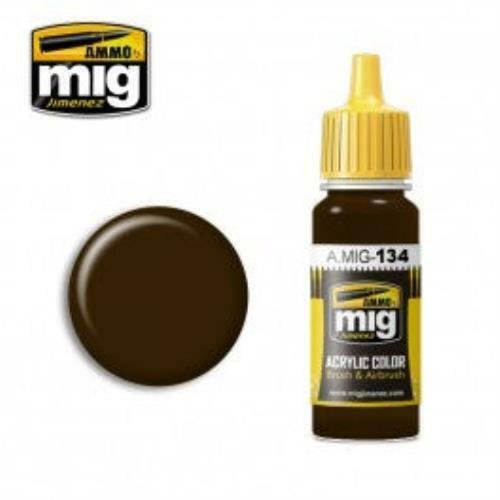AMIG0134 BURNT BROWN RED