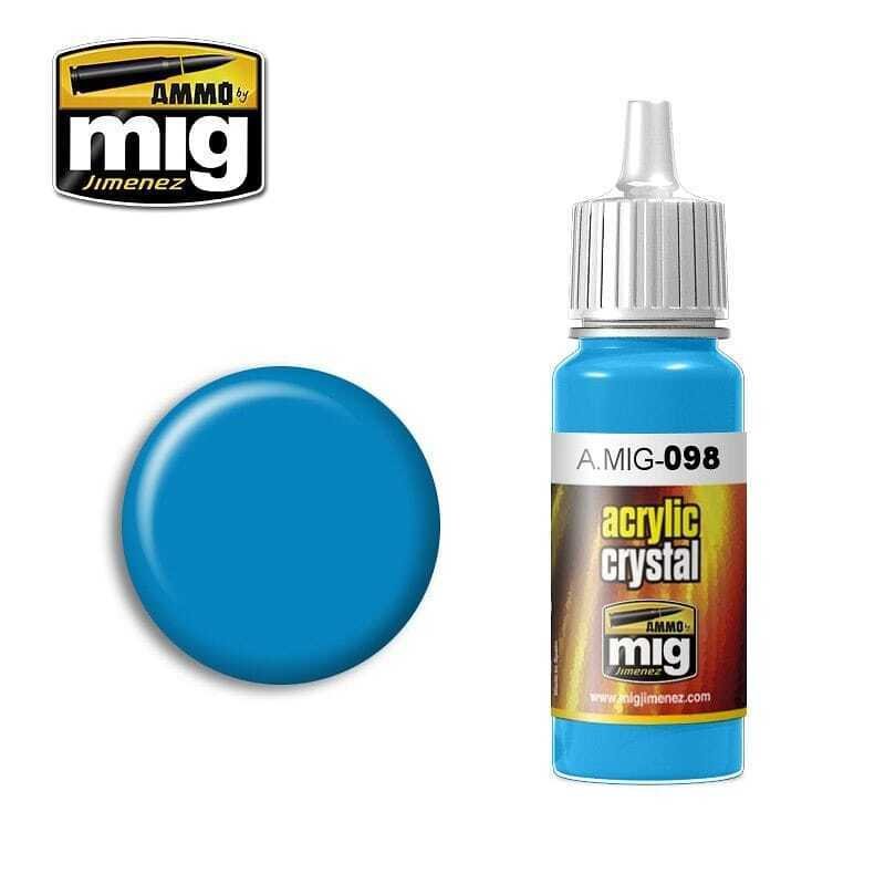 AMIG 0098 CRYSTAL LIGHT BLUE
