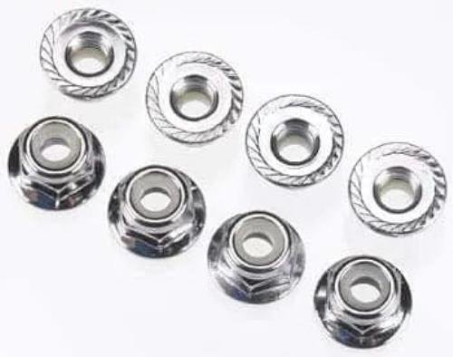 TRAXXAS 3647 Nuts 4mm Nylon Locking VXL (8)