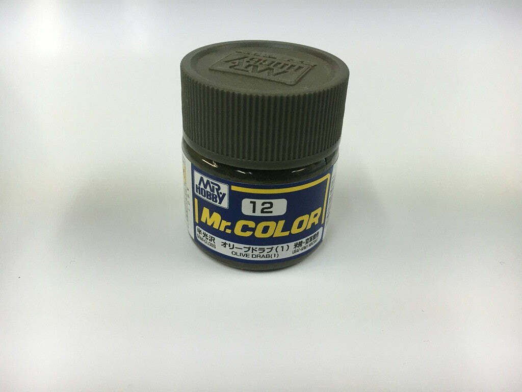 GNZ-C12 SEMI Gloss OLIVE DRAB(1) 10ml