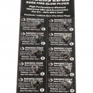 Racers Edge RCESF4  Sure Fire #4 Medium-Cold Glow Plugs (12)