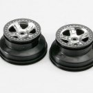 TRAXXAS 5972 - Wheels, SCT satin chrome, beadlock style, dual profile