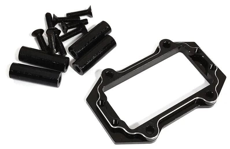 Integy C28666BK Servo Mount for Arrma Kraton 6S BLX Brushless
