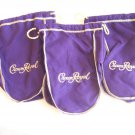Three Crown Royal Canadian Whiskey Empty Pouches