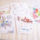 Five Shriners Birthday Cards With Matching Envelopes