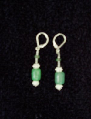 light green earring