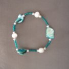 turquoise stone beaded bracelet