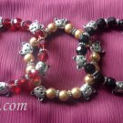 Kitty lover's beaded bracelet