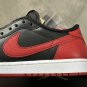 Mens Air Jordan 1 Retro Low Bred Sneaker 705329-001